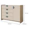Obrazek Komoda Lexi 9 Cremona/Macadamia/Morski