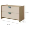 Obrazek Komoda Lexi 11 Cremona/Macadamia/Morski