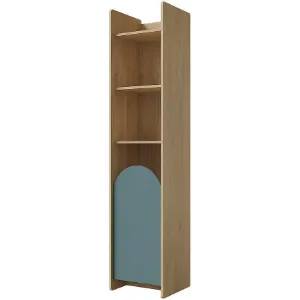 Regał Lexi 3lcremona/Macadamia/Morski