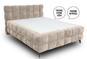 Obrazek Łóżko kontynentalne Elegance 160x200 beżowe