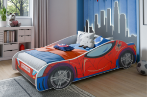 Obrazek Łóżko dziecięce auto Spider 140x70