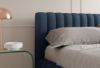 Obrazek Łóżko tapicerowane Gorillo 200x200 granatowy