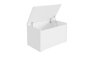 Obrazek Skrzynia na zabawki Daria biała