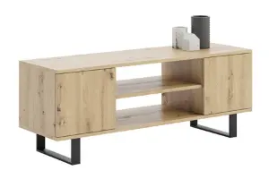 Obrazek Szafka RTV Focus 135 cm - loft Dąb artisan