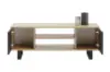 Obrazek Szafka RTV Focus 135 cm - loft Dąb artisan czarny