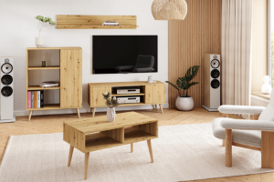 Obrazek Szafka RTV Focus 155 cm Dąb artisan