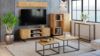 Obrazek Szafka RTV 155 cm loft dąb craft złoty