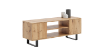 Obrazek Szafka RTV 155 cm loft dąb craft złoty