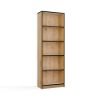 Obrazek Regał Basic 60 dąb artisan/czarny