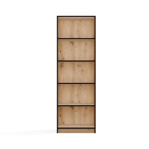 Obrazek Regał Basic 60 dąb artisan/czarny