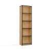 Obrazek Regał Basic 50 dąb artisan/czarny