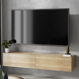 Obrazek Szafka RTV Nicole  160 cm - kolor Dąb artisan