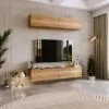 Obrazek Szafka RTV Nicole  160 cm - kolor Dąb craft