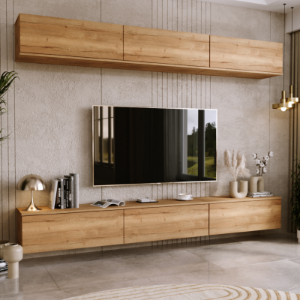 Obrazek Szafka RTV Nicole  80 cm - kolor Dąb craft