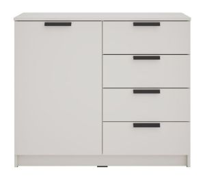 Obrazek Komoda jednodrzwiowa z szufladami Ava 01 1D4S kaszmir