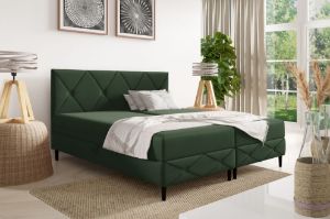 Obrazek Łóżko kontynentalne Barkello 140x200 zielony