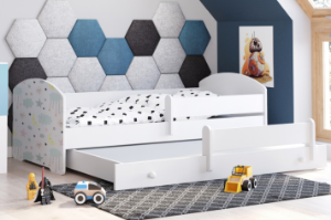 Obrazek Łóżko podwójne LUK 160x80 Gwiazdki