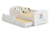 Obrazek Łóżko podwójne LUK 160x80 Niebieski Miś
