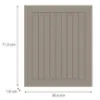Obrazek Front kuchenny D60(L/P) H5 K257 Kaszmir Mat Grii