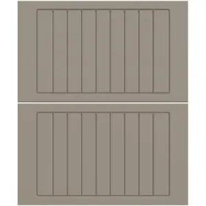 Front kuchenny D60in H5 K257 Kaszmir Mat Grii