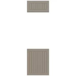 Front kuchenny D60pm(L/P) H5 K257 Kaszmir Mat Grii