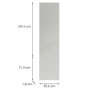 Obrazek Front kuchenny D60rwn(L/P) L9 K900 Bianco Hg Griii
