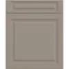 Obrazek Front kuchenny D60s1(L/P) V6 K257 Kaszmir Mat Grii