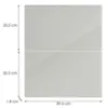 Obrazek Front kuchenny D60s2 L9 K900 Bianco Hg Griii