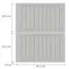 Obrazek Front kuchenny D60s2  H5 K252 Biały Gr I
