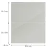 Obrazek Front kuchenny D60s2+1 L9 K900 Bianco Hg Griii