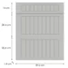 Obrazek Front kuchenny D60s3  H5 K252 Biały Gr I