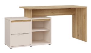 Obrazek Biurko Avellin dąb mauvella D108/piaskowy U60