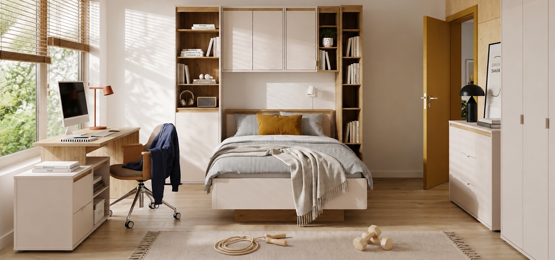 System Avellin dąb mauvella D108/piaskowy U60