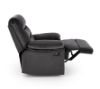 Obrazek Fotel z funkcją relaks Parker Velvet czarny