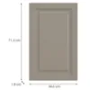 Obrazek Front kuchenny D45fzw  V6 K257 Kaszmir Mat Grii