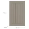 Obrazek Front kuchenny D45fzw H5 K257 Kaszmir Mat Grii