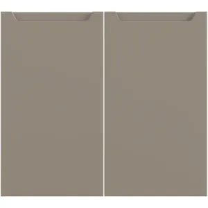 Obrazek Front kuchenny D80z Q2 K204 Capuccino Mat Gri
