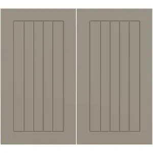 Front kuchenny D80 H5 K257 Kaszmir Mat Grii