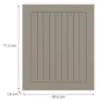 Obrazek Front kuchenny D60zs H5 K257 Kaszmir Mat Grii