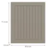 Obrazek Front kuchenny D60fzw H5 K257 Kaszmir Mat Grii