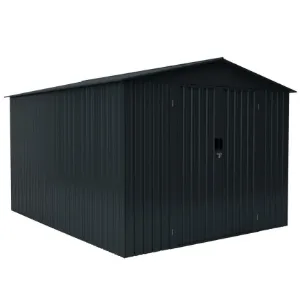 Obrazek Ogrodowy domek metalowy 246 x 305 x 202 cm