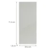 Obrazek Front kuchenny G30(72)(L/P) L9 K900 Bianco Hg Griii