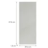 Obrazek Front kuchenny G40(100)(L/P) L9 K900 Bianco Hg Griii