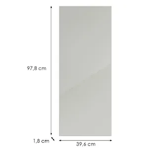Obrazek Front kuchenny G40(100)(L/P) L9 K900 Bianco Hg Griii
