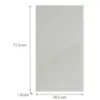 Obrazek Front kuchenny G40(72)(L/P) L9 K900 Bianco Hg Griii