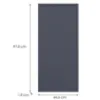 Obrazek Front kuchenny G45(100)(L/P) O6 K273 Granat Gri