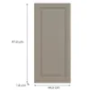 Obrazek Front kuchenny G45(100)(L/P)  V6 K257 Kaszmir Mat Grii