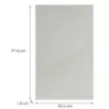 Obrazek Front kuchenny G60(100)(L/P) L9 K900 Bianco Hg Griii