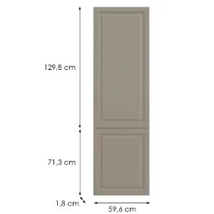 Obrazek Front kuchenny D60zl(L/P)  V6 K257 Kaszmir Mat Grii