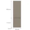 Obrazek Front kuchenny D60zl L Q2 K204 Capuccino Mat Gri